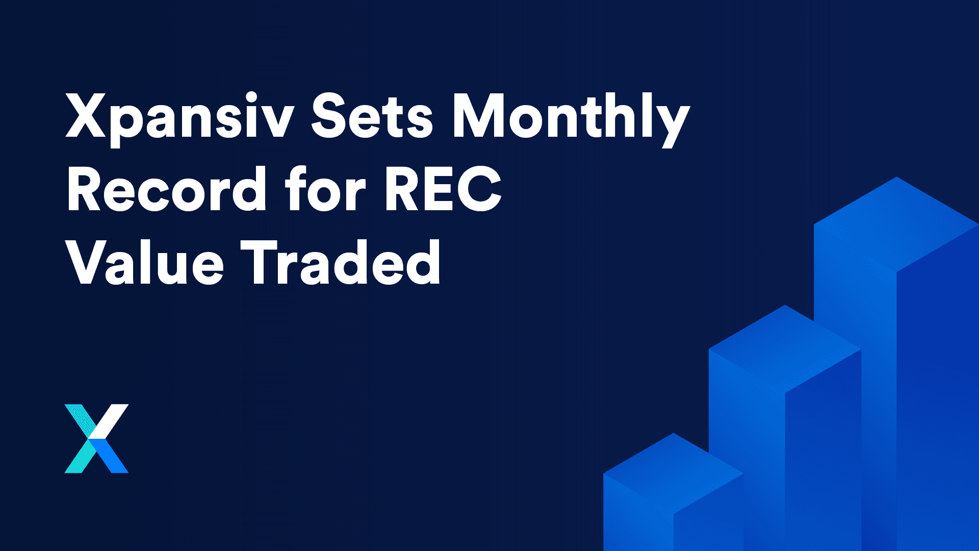 Xpansiv Achieves New Milestone with $27 Million in REC Trades